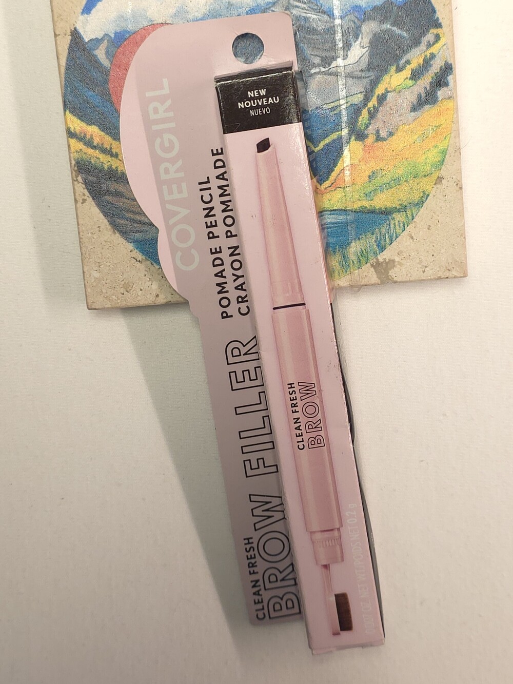 CoverGirl Clean Fresh Brow Filler Pomade Pencil - 600 Dark Brown